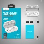 Wholesale True Wireless Stereo Headset Earbuds with IPX6 Waterproof and 2000mAh Power Bank Feature TWS-W2 (Black)